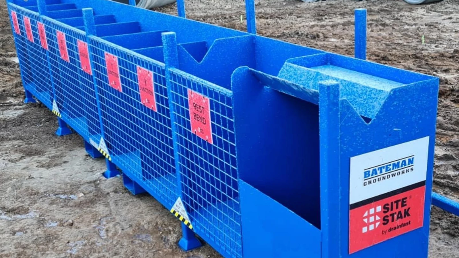 Bateman Groundworks SiteStak Workstation Delivery