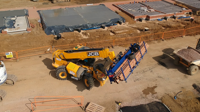 NRI Civils SiteStak Workstation Telehandler