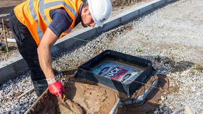 MuckStopper RS 675 Install with Manhole Cover and Frame