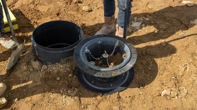 OHOB MuckStopper IC 450 Sand Underground Drainage Inspection Chamber