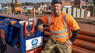MJ Evans SiteStak Groundworker