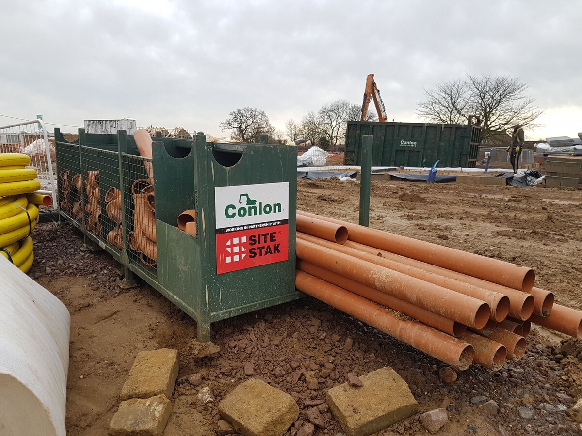 Conlon SiteStak Workstation Drainage Pipe