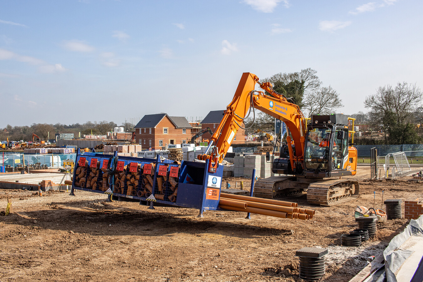 MJ Evans SiteStak Excavator