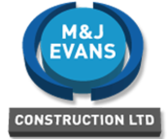 MJ Evans Construction Logo UK